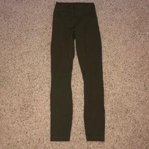 Lululemon Wunder Under High Rise 7/8 length